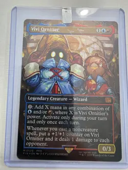 Vivi Ornitier (Borderless) (Chocobo Track Foil) Final Fantasy MTG Mythic #0570 - Image 3