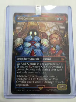 Vivi Ornitier (Borderless) (Chocobo Track Foil) Final Fantasy MTG Mythic #0570 - Image 4