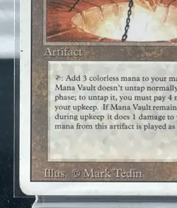 Magic The Gathering: Revised Edition - Mana Vault Regular - Image 5