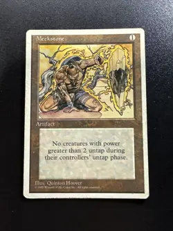 1x Meekstone 4th Edition MTG Magic the Gathering MP/HP - Image 1