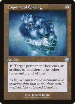 Liquimetal Coating (Foil) - 28 - The Brothers' War Retro Artifacts - Image 1