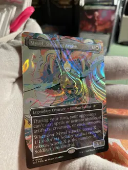 Myrel Shield of Argive- MTG Secret Lair- Encyclopedia Of Magic🪄NM✨-Halo-foil-✨ - Image 1