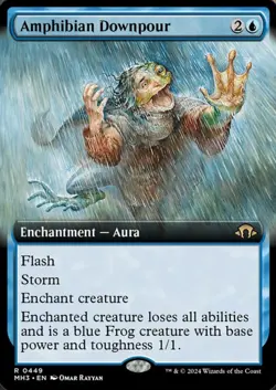 Amphibian Downpour (Extended Art) Modern Horizons 3 Regular - Image 2