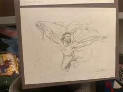 MTG (Magic The Gathering) Matt Cavotta Original Sketches (Stand or Fall, Sky M) - Image 3