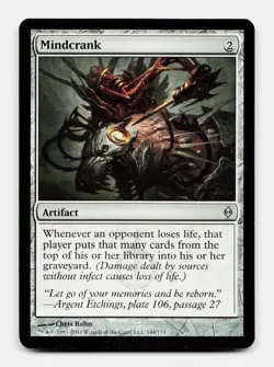 MTG: Mindcrank | New Phyrexia 144 NM - Image 1