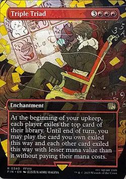 Triple Triad (Borderless) Non- Foil R FINAL FANTASY 340 NM - Image 1