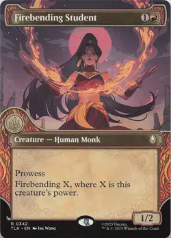 Firebending Student (Showcase) R Avatar: The Last Airbender 342 NM MTG - Image 1
