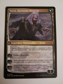 Sorin of House Markov NM MH3 Magic the Gathering MTG Modern Horizons 3 - Image 2