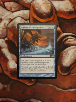 Leyline of Anticipation M11 2011 MTG Magic the Gathering 1st Edition - Image 1