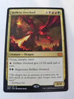 MTG - Hellkite Overlord - Double Masters 2022 - Image 1