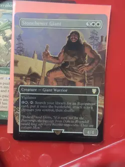 MTG: The Lord of the Rings: Stonehewer Giant Borderless Foil #0521 Rare - NM - Image 1