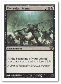PHYREXIAN ARENA mtg NM 9th Edition Rare 1 Card - Image 1