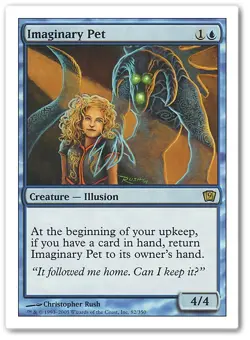IMAGINARY PET mtg NM 9th Edition Rare 1 Card - Image 1