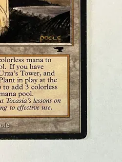 Magic: The Gathering Antiquities Urza's Tower Shore Card LP See Pics Condition - Image 3