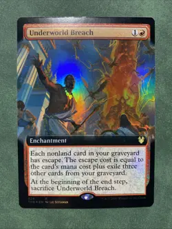 1x Underworld Breach - Extended Art Foil - Theros Beyond Death MTG NM - Image 1