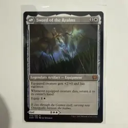 MTG Halvar, God of Battle Sword of the Realms, NM-Mint, English Kaldheim - Image 2