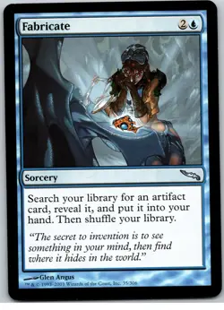 Fabricate [Magic the Gathering] [Mirrodin (2003)] English, Near Mint - Image 1