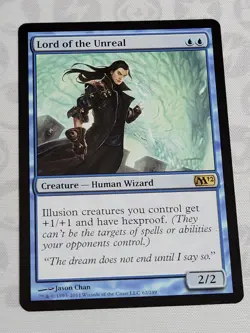 C3476 MAGIC MTG M12 CORE SET 2012 LORD OF THE UNREAL #62 MP RARE - Image 1