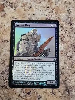 Golgari Thug - Foil LP MTG Ravnica City of Guilds Magic The Gathering - Image 1