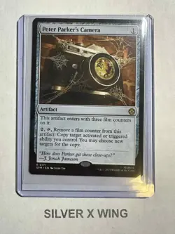 Peter Parker's Camera x1, Magic the Gathering, Marvel's Spider-Man, SPM, NM - Image 1
