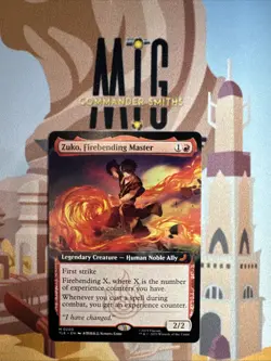 Zuko Firebending Master 🔥 Extended NonFOIL 🔥 MTG NM (0200) Avatar Airbender - Image 1