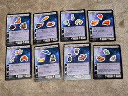 MTG Unfinity Sticker Cards x8 BALLOON/CORNCOG/CAT/WARRIOR - Image 1