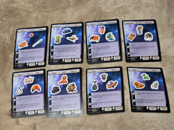 MTG Unfinity Sticker Cards x8 COOKIE/CAT/ICE CREAM/HAT - Image 1