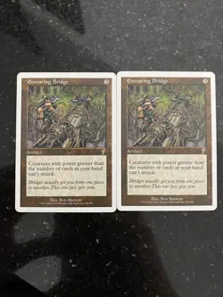 2x - MTG Ensnaring Bridge Seventh Edition NM - Image 1