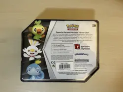 2020 Pokemon TCG Galar Partners Tin Cinderace V Red New Sealed - Image 4