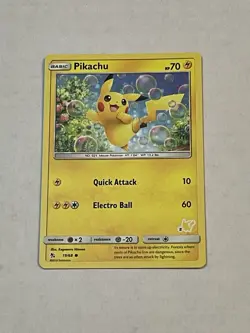 Pokemon TCG Pikachu 19/68 (#2 & #30 Pikachu Stamped) Promo Battle Academy NM - Image 3
