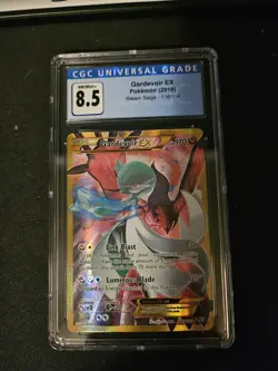 CGC 8.5 Pokemon TCG Gardevoir EX Steam Siege 116/114 Full Art Secret Rare - Image 2