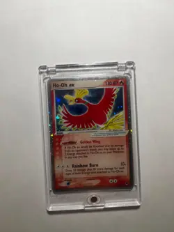 !!!HOLO BLEED!!! Ho-Oh ex 17/17, Pop Series 3 - 2006 Holo Rare Pokemon Card - Image 1