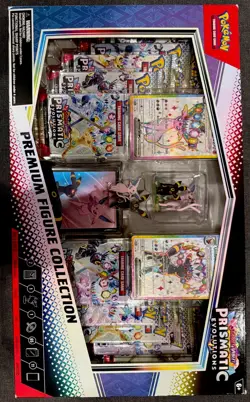 Pokemon S&V Prismatic Evolutions Premium Collection Figure - Image 1