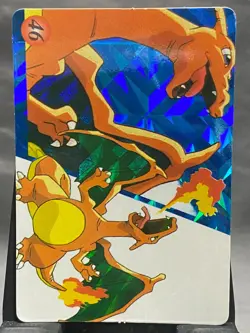 RARE 1996 Jigglypuff & Charizard Japanese Vending Pokemon Sticker #46 - Image 2