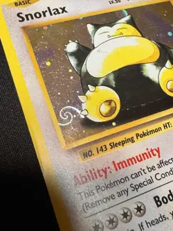 🪐 Galaxy SWIRL - Pokemon TCG Snorlax XY179 Black Star Promo LP Rare Evolutions - Image 3