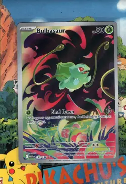 Pokemon TCG Bulbasaur 133/132 Me01: Mega Evolution NM/M - Image 1