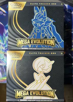 Pokemon TCG Mega Evolution Elite Trainer Box ETB Set of 2 SEALED BRAND NEW - Image 1