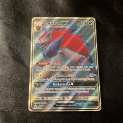 Pokemon TCG Zoroark GX SM84 Full Art Sun & Moon Black Star Promo - Image 1
