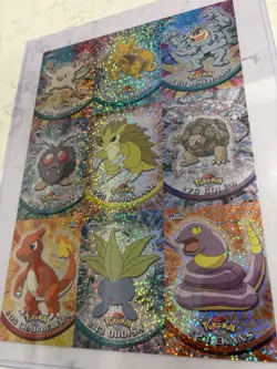 Topps Pokemon Uncut Sheet Exclusive Preview Sandslash Chrome Sparkle - Image 1