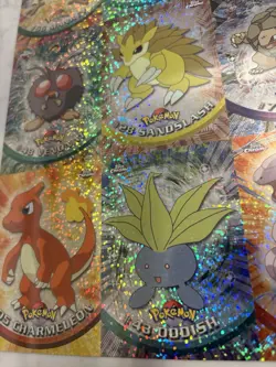 Topps Pokemon Uncut Sheet Exclusive Preview Sandslash Chrome Sparkle - Image 2