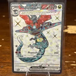 Dragapult EX 200/167 Ultra Rare Holo Pokemon TCG Twilight Masquerade - Image 1