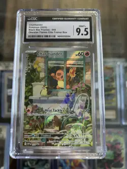 Charmander 044 Pokemon Scarlet & Violet Obsidian Flames ETB Promo CGC 9.5 - Image 1