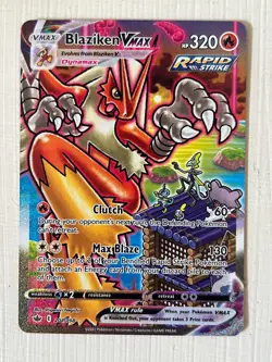 Blaziken VMAX (Alternate Art Secret) 201/198 Chilling Reign Swsh06 Pokemon - Image 1
