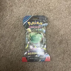 Pokemon Twilight Masquerade Sleeved Booster Pack Art Set 4 Packs - Image 4
