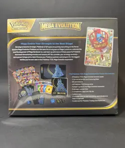 [ SEALED ] Pokemon TCG Mega Evolutions ETB Elite Trainer Box [ NEW ] LUCARIO BOX - Image 2