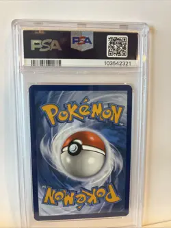 2024 POKEMON TEF EN-TEMPORAL FORCES #153 MASTER BALL ACE SPEC PSA 8 - Image 3