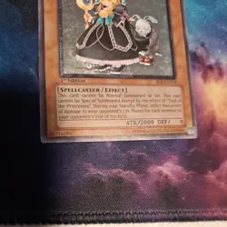 Yugioh! SOI-EN028 Princess Curran 1st Edition Ultimate Rare Near Mint - Image 4