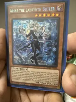 Yu-Gi-Oh! Prismatic Secret Rare Arias The Labrynth Butler MP24-EN139 - Image 1