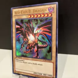 YUGIOH! RED-EYES B. DRAGON- LCJW-EN003 NM 1st Edition - Image 3