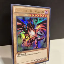 YUGIOH! RED-EYES B. DRAGON- LCJW-EN003 NM 1st Edition - Image 4